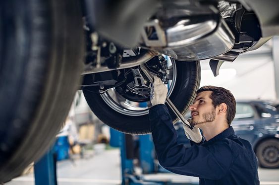 Mechanic at work